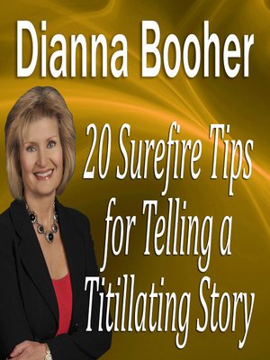 cover image of 20 Surefire Tips for Telling a Titillating Story